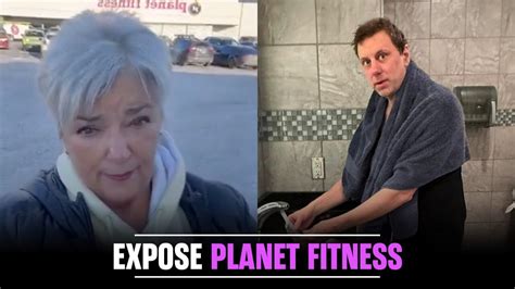 planet fitness man in locker room|Woman banned from gym after complaining about biological man .